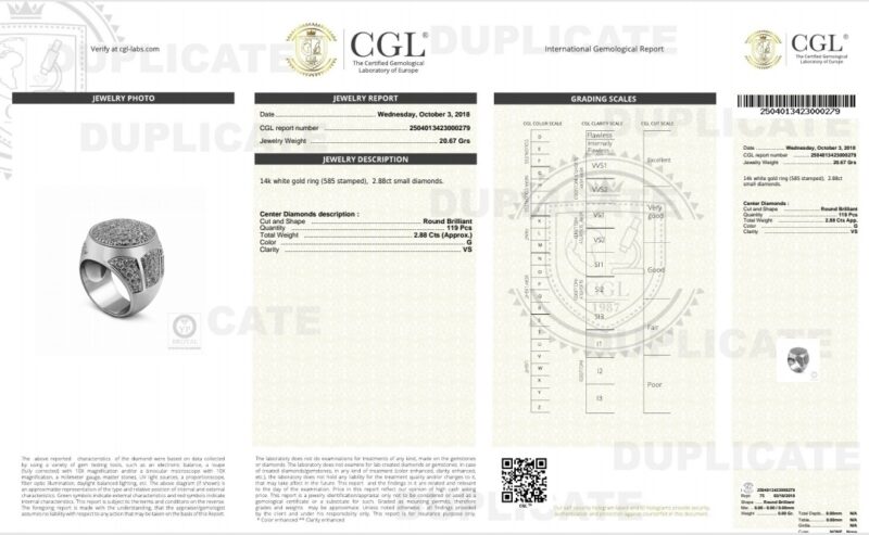 Брутал - Годежни Пръстени Gia