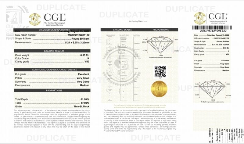 Брутал - Годежни Пръстени Gia