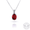 Златна висулка с Рубин 1.81ct. и Диаманти 0.03ct-