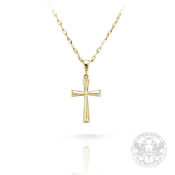 Златно кръстче с четири диаманта