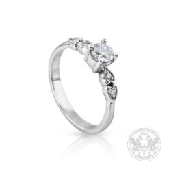 Годежен пръстен с централен Диамант - 0,40 ct.