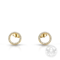 Златни обеци с Диаманти