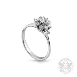 Изключителен дамски пръстен с брилянти BR628