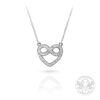 Диамантено колие под формата на сърце BR6404