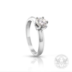 Годежен пръстен с диамант 0.40ct. Tiffany Set BR9571