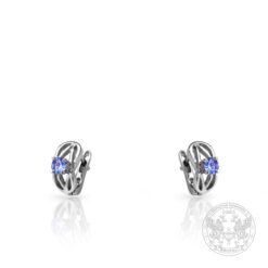 Златни обеци със Сапфири YP9515