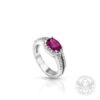 Дамски пръстен с Рубин- 1.21ct. и странични брилянти 0.40ct.-BR9022AIG