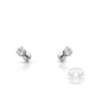 Класически модел дамски обеци с диаманти 0.88ct