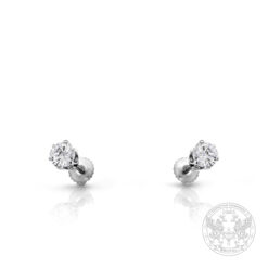 Класически модел дамски обеци с диаманти 0.88ct