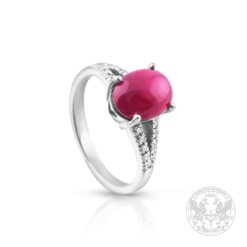 Бутиков пръстен с рубин и брилянти BR530