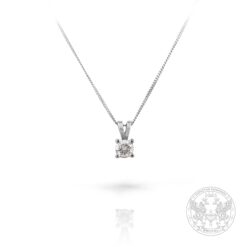 Златна висулка с Диамант 0.11 ct. BR2339