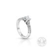Годежен пръстен с Диамант 0.50ct. и странични брилянти