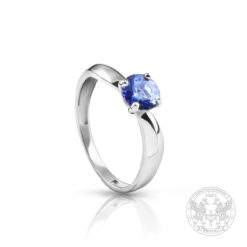Дамски златен пръстен с Танзанит AS101