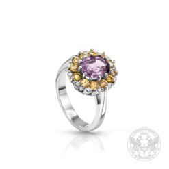 Дамски златен пръстен с централен Шпинел 2.09ct.