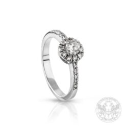 Годежен пръстен с централен Диамант 0,40 ct.