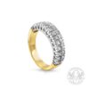 Дамски пръстен-халка с диаманти BR6176