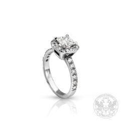 Годежен пръстен с централен Princes Диамант - 1,01 ct