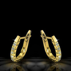 Златни обeци с Диаманти BR9662