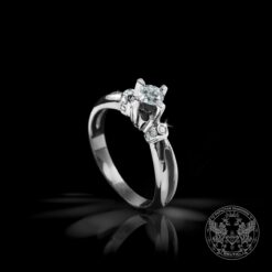 Годежен пръстен с диаманти YP8090GIA