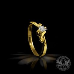 Годежен пръстен с диамант