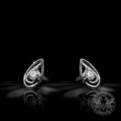 Златни обеци с диаманти