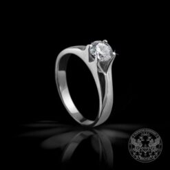 Бутиков годежен пръстен с диамант 0.54ct. BR8119GIA