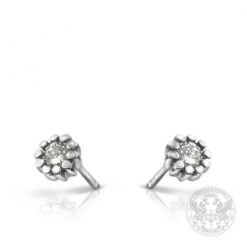 Златни обеци с диаманти