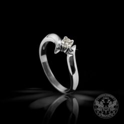 Златен годежен пръстен с диамант- BR9121