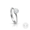 Годежен пръстен, бяло злато с Диамант 0,90ct