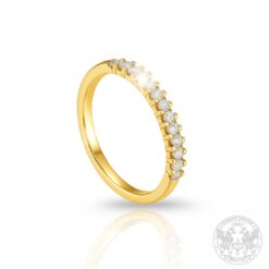 Класическа златна халка -BR4216